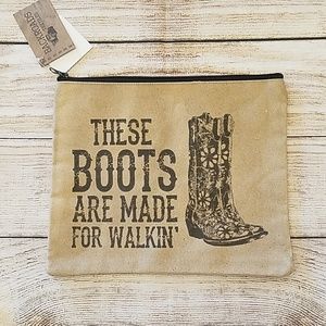 New Make Up Bag, Travel Bag, Country Chic